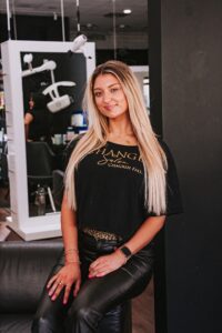 Daniela Front Desk at Changes Salon in Chagrin Falls, OH